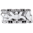 Haytalras 2703 Chevy SBC Dual Plane Square Bore Intake Manifold with Oil Fill Tube 1955-1986 262-400