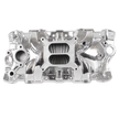 Haytalras 2703 Chevy SBC Dual Plane Square Bore Intake Manifold with Oil Fill Tube 1955-1986 262-400