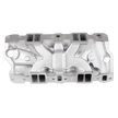 Haytalras 2703 Chevy SBC Dual Plane Square Bore Intake Manifold with Oil Fill Tube 1955-1986 262-400