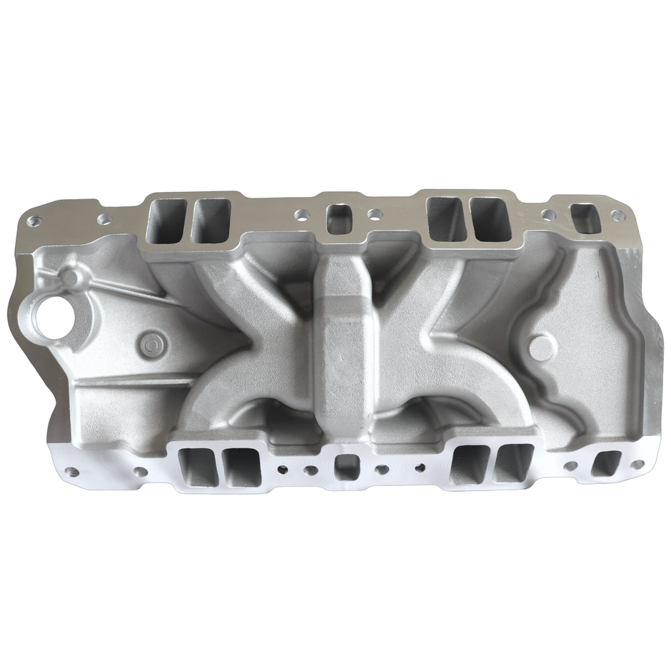 Haytalras 2701 Chevy SBC Low-Rise Dual Plane Square Bore Intake Manifold 1955-1986 262-400