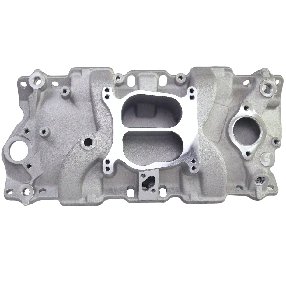 Haytalras 2001 Chevy SBC Dual Plane Spread Bore Intake Manifold 1955-1995 262-400