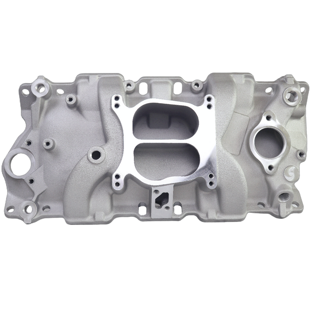 Haytalras SBC Dual Plane Aluminum Intake Manifold 2001 for Chevy 283 305 327 350 Small Block
