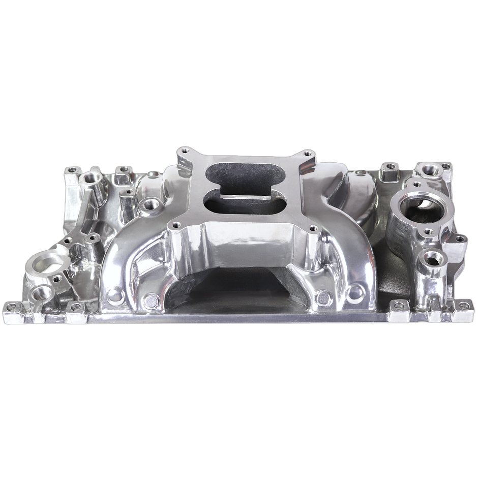 Haytalras 2028 Chevy SBC Vortec Air-Gap Dual Plane Square Bore Intake Manifold 1996-2002 350